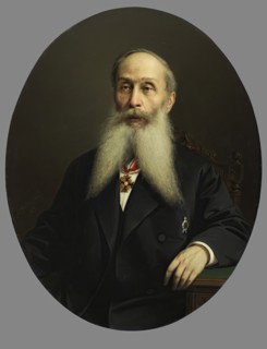 Portrait of V.A.Chernokhvostov, 1889. Creator: Pyotr Petrovich Zabolotsky.