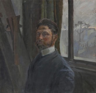 Portrait of an Artist, 1905. Creator: Stepan Yaremich.