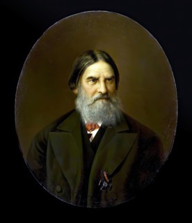 Portrait of Merchant S.P. Eliseev, 1877. Creator: Vasily Khudyakov.