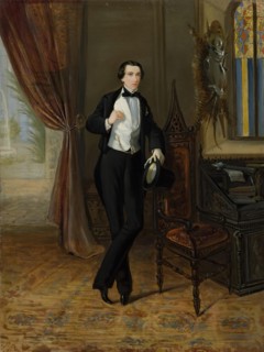 Portrait of Young Duke N.B. Yusupov, 1851. Creator: Vincenzo Pasquale Angelo Petrocelli.
