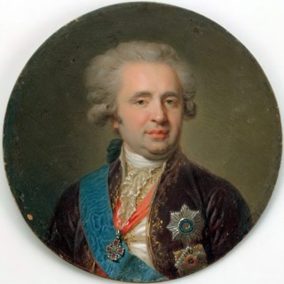 Portrait of  Alexander Bezborodko (1747-1799), mid-1790s. Creator: Johann Baptist Lampi I.