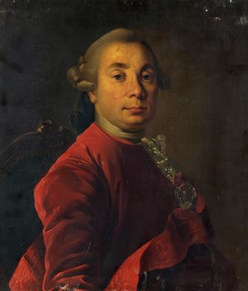 Portrait of G. Teplov, 19th century. Creator: Unknown.
