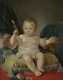 Portrait of Grand Duke Alexander Pavlovich as a Child, late 18th century - early 19th century. Creator: Unknown.