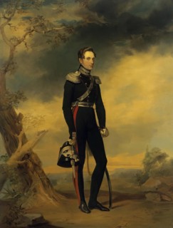 Portrait of Grand Duke Nikolai Pavlovich, 1821. Creator: Unknown.