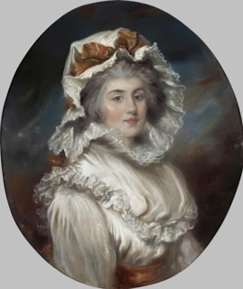 Portrait of a Girl in a Bonnetlabel, 1790. Creator: John Russell.