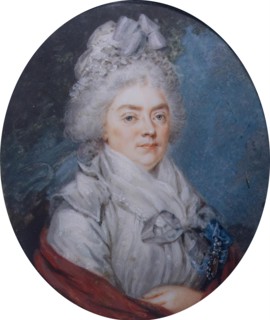 Portrait of Countess Darya Petrovna Saltykova, 1794. Creator: Augustin Ritt.