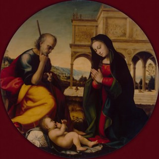Adoration of the Christ Child, 1505. Creator: Mariotto Albertinelli.