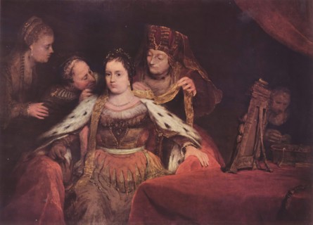 Esther's toilet, 1684. Creator: Aert de Gelder.
