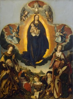 The Virgin Mary in Glory, 1524. Creator: Jan Provoost.