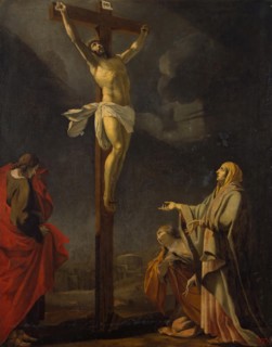 The Crucifixion, 1632. Creator: Workshop of Simon Vouet.