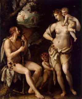 Adam and Eve, 1570s. Creator: Unknown.