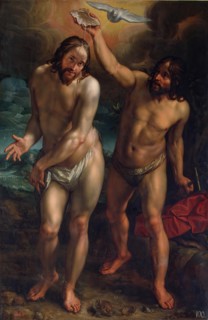 Baptism, 1608. Creator: Hendrik Goltzius.