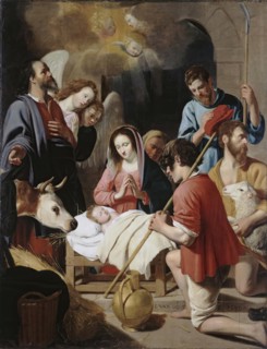 Adoration of the Shepherds, 1630. Creator: Jacob van Oost the Elder.