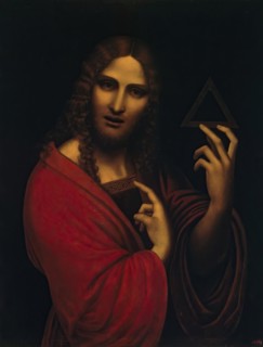 Christ with the Symbol of the Trinity, 1550. Creator: Giovanni Pietro Rizzoli.