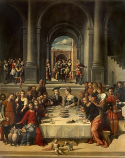 Marriage at Cana, 1531. Creator: Benvenuto Tisi da Garofalo.