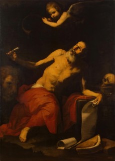 St Jerome and the Angel, 1626. Creator: Jusepe de Ribera.