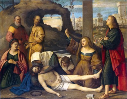 The Lamentation, 1527. Creator: Marco Basaiti.