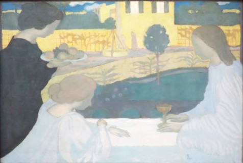 Martha and Mary, 1896. Creator: Maurice Denis.