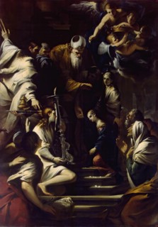 Presentation of the Virgin into the Temple, 1641. Creator: Pietro Testa.