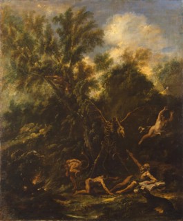 Temptation of St Anthony, 1706. Creator: Sebastiano Ricci.