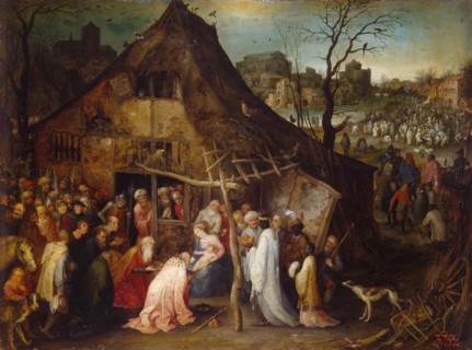 Adoration of the Magi, 1599. Creator: Jan Brueghel the Elder.