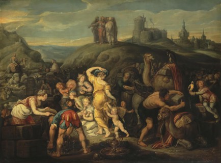 The Israelites after Crossing the Red Sea, 1641. Creator: Simon de Vos.