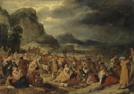 The Israelites after Crossing the Red Sea, 1626. Creator: Hans Jordaens III.