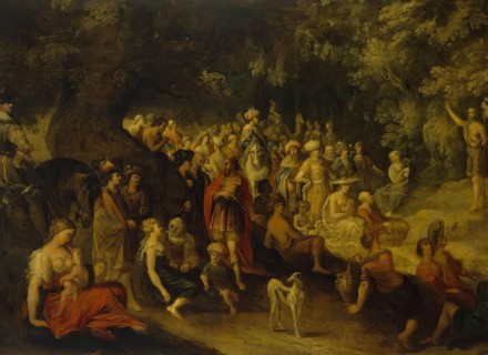 Sermon of St John the Baptist, 1620. Creator: Hans Jordaens III.
