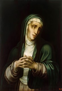 The Virgin Mourning (Mater Dolorosa), 1570. Creator: Luis de Morales.