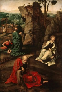 Agony in the Garden, 1528. Creator: Pieter Coecke van Aelst.