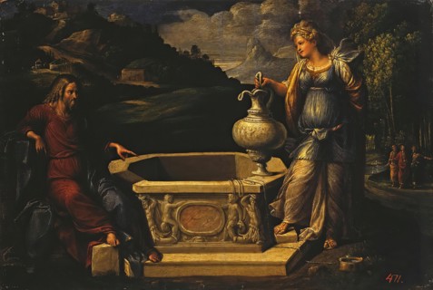 Christ and the Samaritan Woman, 1500. Creator: Benvenuto Tisi da Garofalo.