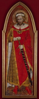 St Pontianus (wing of a polyptych), 1383. Creator: Spinello Aretino.