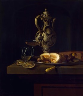 Breakfast with Ham, 1655. Creator: Simon Luttichuys.