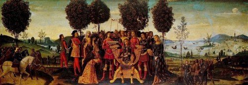 Magnanimity of Scipio Africanus, 1500. Creator: Bernardino Fungai.
