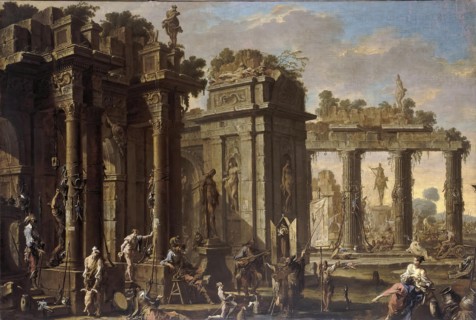 Banditti at Rest, 1715. Creator: Alessandro Magnasco.