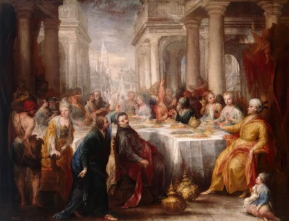 Belshazzar's Feast, 1705. Creator: Andrea Celesti.