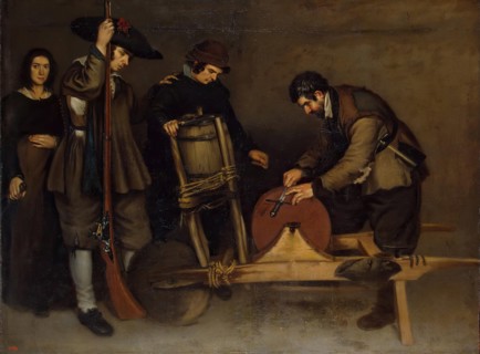 The Knife Sharpener, 1640. Creator: Antonio Puga.