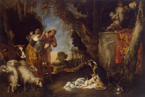 Childhood of King Cyrus, 1640s-1650s. Creator: Antonio Maria Vassallo.