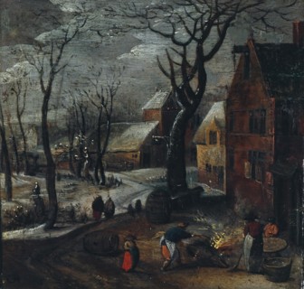 Winter, c1580. Creator: Gillis Mostaert.