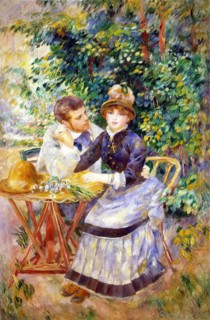 In the Garden, 1885. Creator: Pierre-Auguste Renoir.