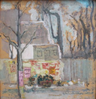 Corner of Paris, 1905. Creator: Pierre Bonnard.