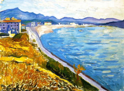 View of Saint-Jean-de-Luz, 1907. Creator: Albert Marquet.