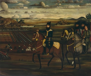 Military Review by Abbas Mirza, 1815-1816. Creator: Allahverdi Afshar.