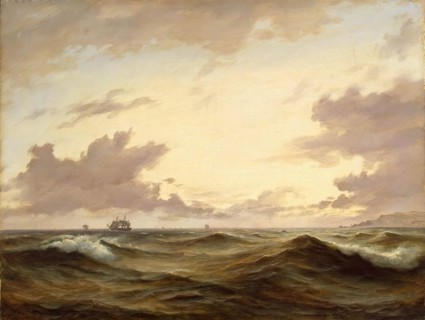 Seascape, 1843. Creator: Anton Melbye.