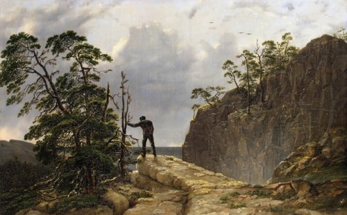 Mountains, 1835. Creator: August Matthias Hagen.