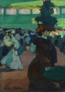 Ball Scene, 1905. Creator: Edmond Lempereur.