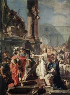 Sacrifice of Polyxena, 1730. Creator: Giovanni Battista Pittoni the Younger.
