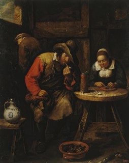 Smoker, 1658. Creator: Gillis van Tilborgh the Younger.
