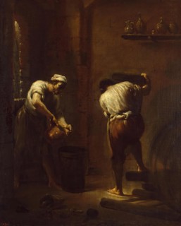 Scene in the Cellar, 1710. Creator: Giuseppe Maria Crespi.