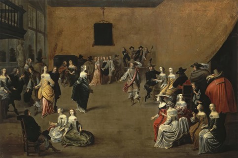 The Ball, 1662. Creator: Hieronymus Janssens.